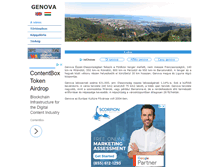 Tablet Screenshot of genova-italia.com